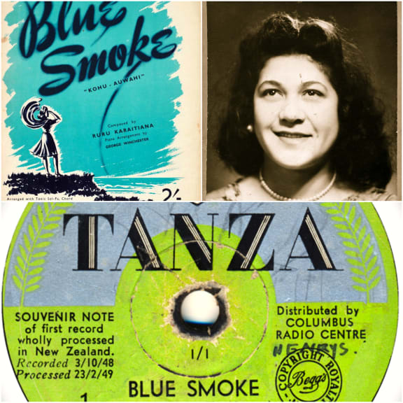 Blue Smoke recorded by Pixie Williams 1949