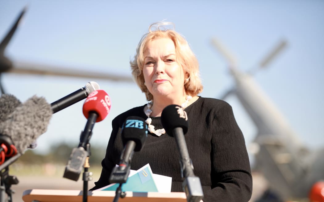 Defence Minister Judith Collins has announced $2 billion from the Budget has been set aside to replace the Defence Force's "aging" maritime helicopters.