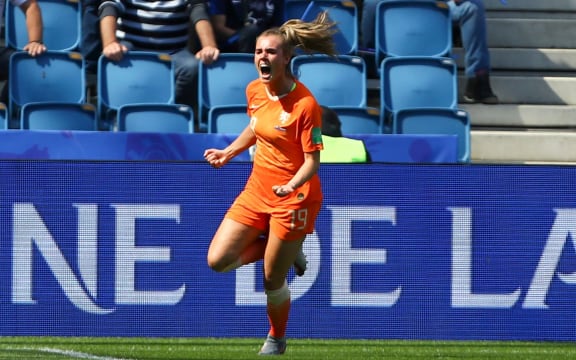 Netherlands football player Jill Roord