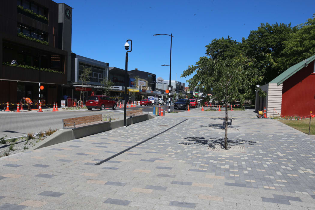The Ashburton CBD's multimillion dollar upgrade is nearing completion.