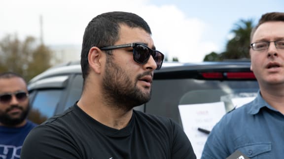 Sher Abid from the Rideshare Drivers Network, which represents ride-share apps, was the organiser of the action on Uber on 14 May, 2018.