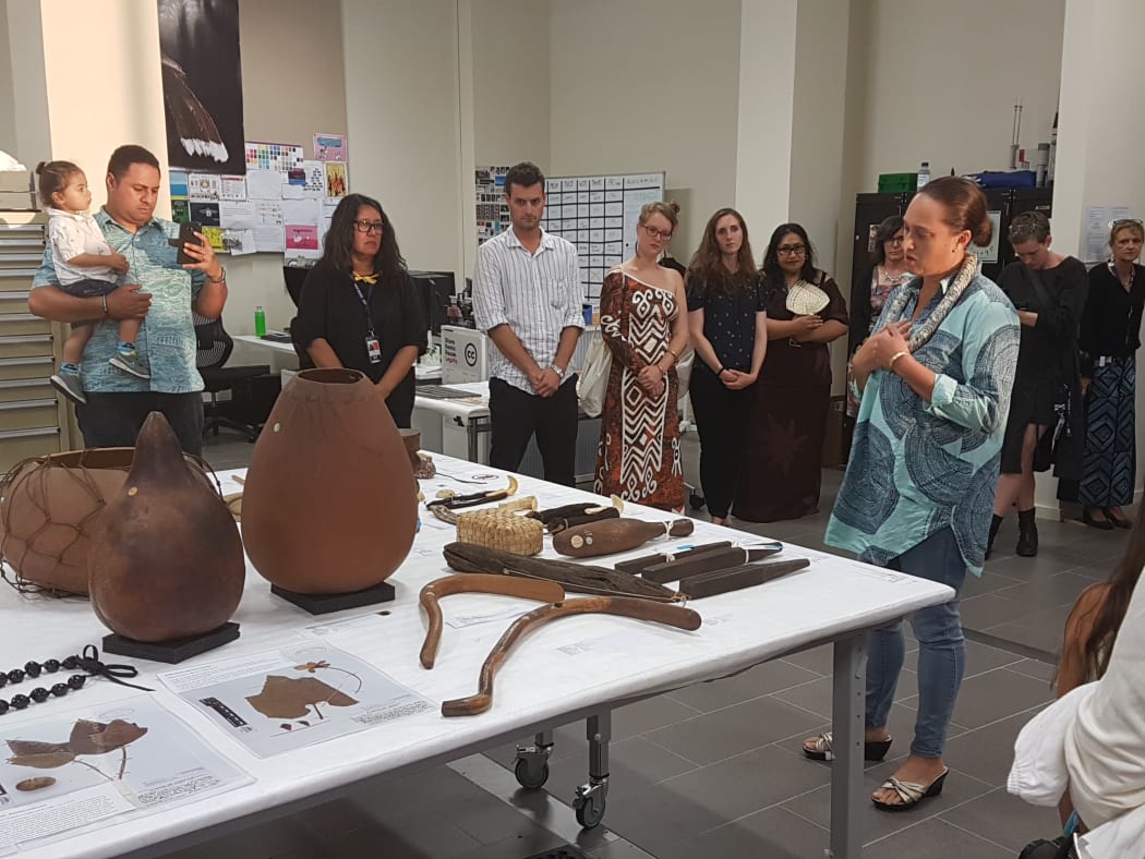 Welcoming of the Hawaiian collection for the Pacific Communities Access Project