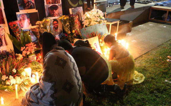 A public vigil held for Christchurch mosque shooting victims in Mangere South Auckland.