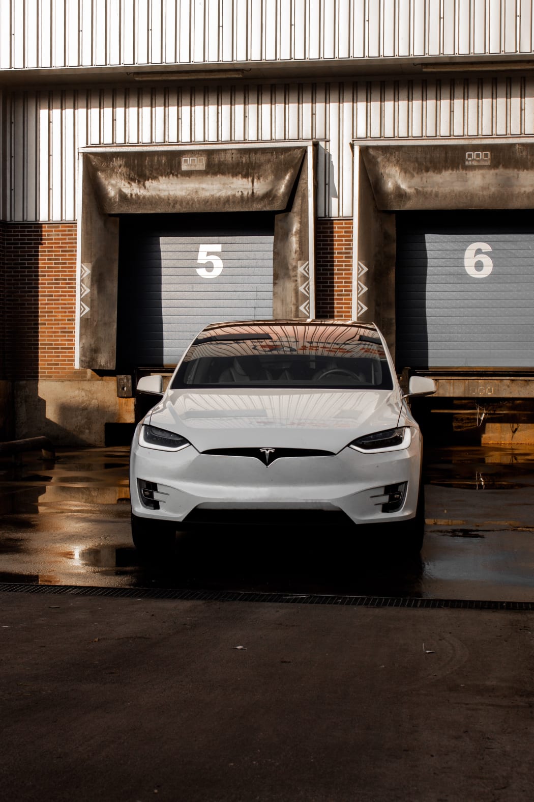 A Tesla Model X.