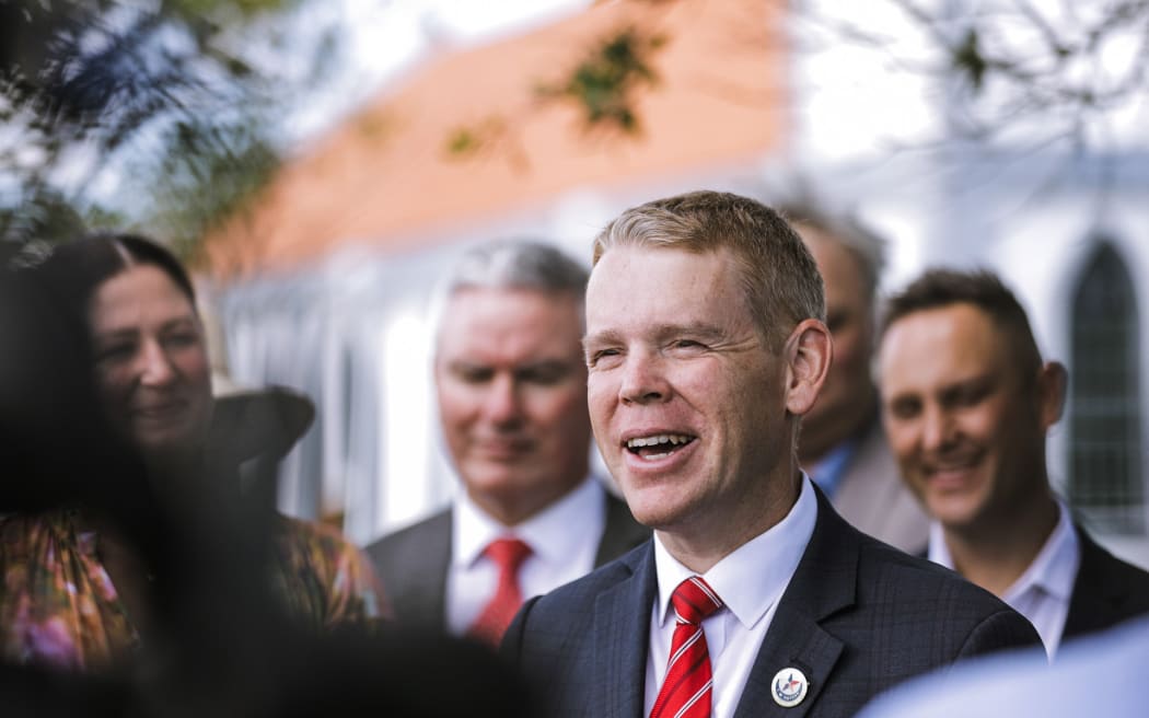 Chris Hipkins at Rātana