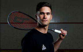 New Zealand squash player Evan Williams.