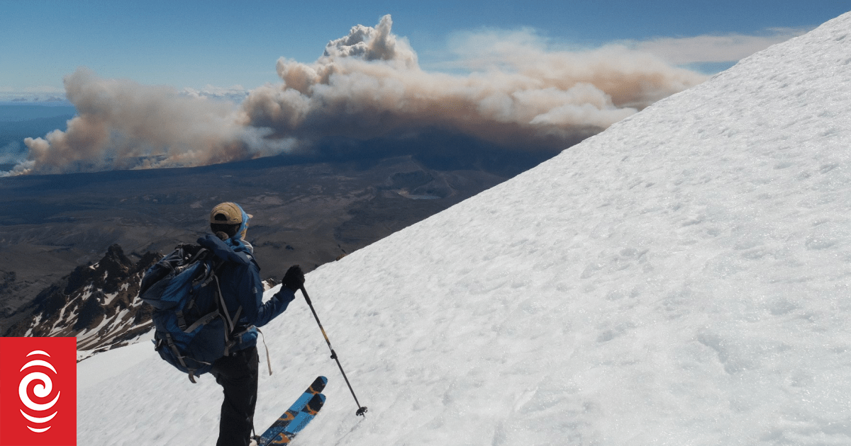 Parts of Tongariro National Park reduced to ash in huge blaze, Lodge owner says