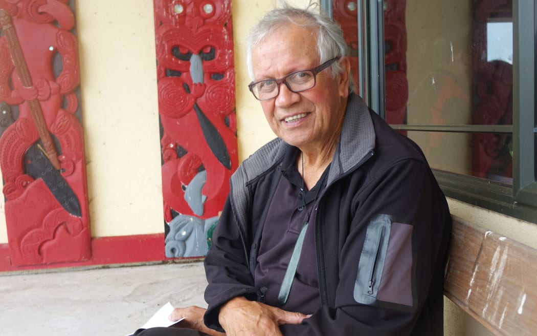 Ngaruahine kaumātua John Hooker