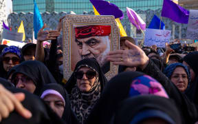 A pro-hijab rally was held in Tehran on 12 July, 2023.