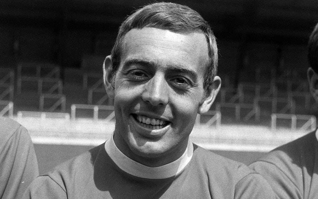 Former Liverpool and Scotland striker Ian St John.