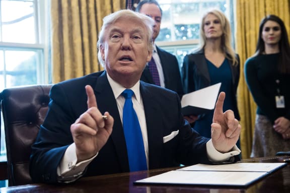 US President Donald Trump