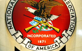The seal for the National Rifle Association