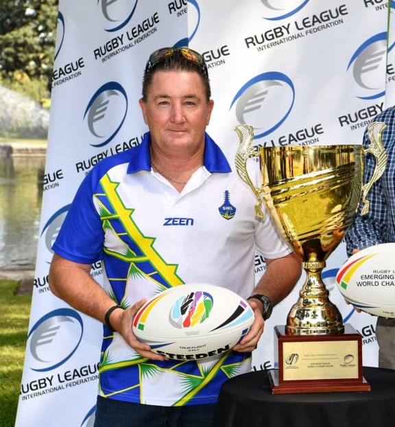 Solomon Islands coach John Jewiss.