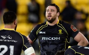 Wellington's All Black Jeremy Thrush cuts a dejected figure after the Lions' third straight loss