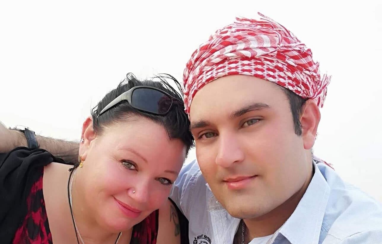 Lisa Petersen, from Whangārei, and her Pakistani partner Babar Khan, who lives in Dubai, met online in 2016.