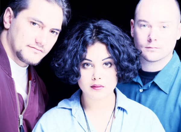 An early version of Strawpeople - Mark Tierney, Stephanie Tauevihi and Paul Casserly.