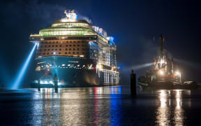 The Ovation of the Seas mega-cruise liner is set to visit Auckland four times in the next two years.