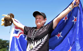 Val Smith is chasing Commonwealth Gold in Glasgow.