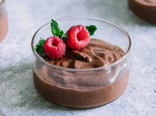 vegan chocolate mousse