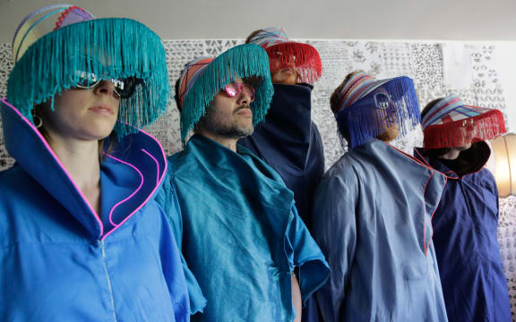 Orchestra of Spheres at their Pyramid Club headquarters