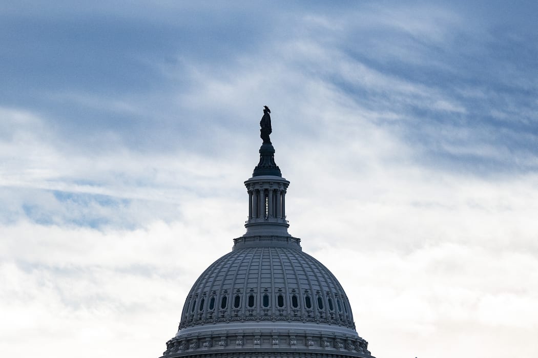 (FILES) In this file photo taken on December 02, 2021, the US Capitol building in Washington, DC.