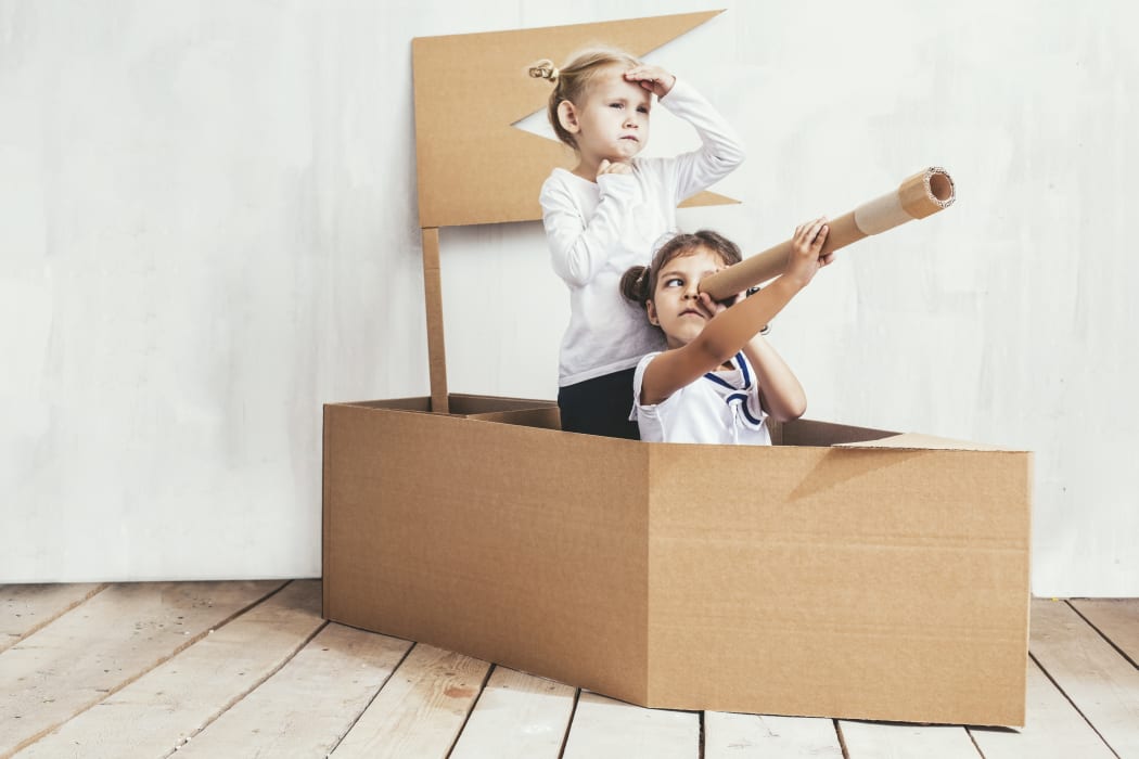 For most children lockdown is child's play.