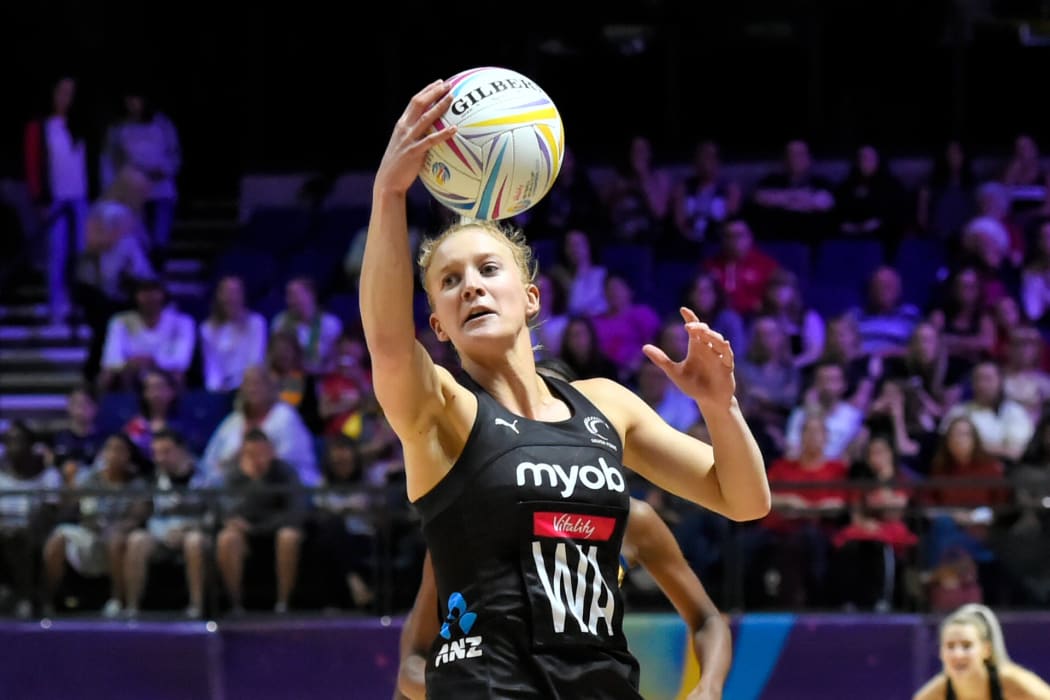 Vitality Netball World Cup - New Zealand v Barbados - Shannon Saunders.