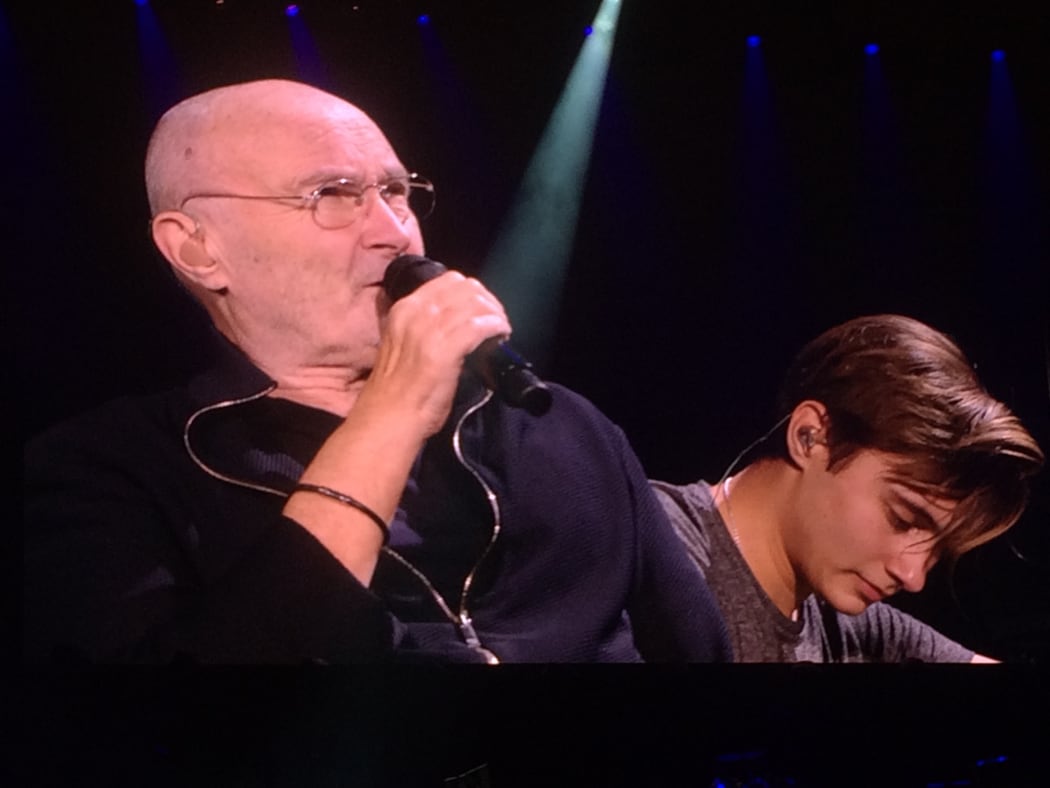 Phil Collins live at Christchurch Stadium