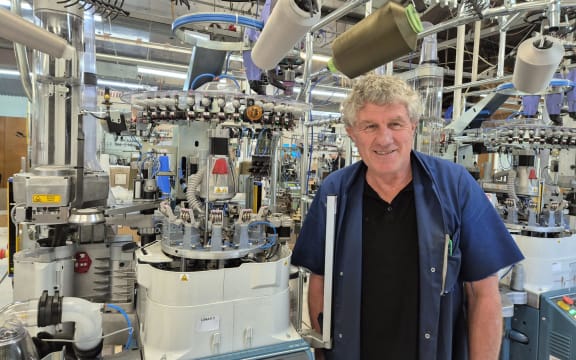 Sock technician Terence Ahern.