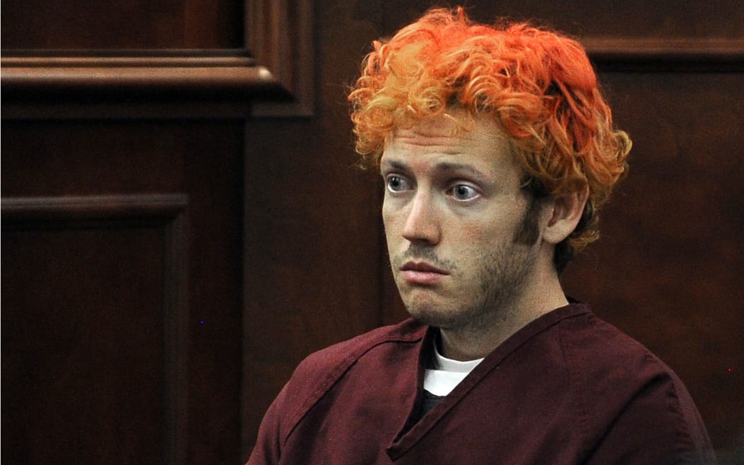 James Holmes in court in Colorado in July 2012.