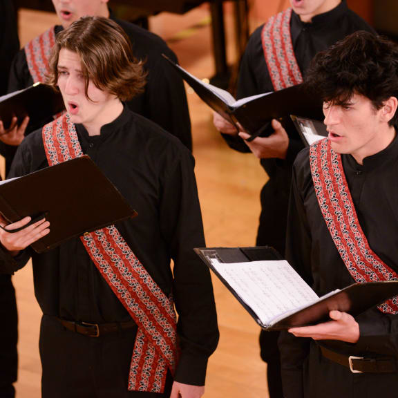 Members of the New Zealand Secondary Students' Choir 2023-24