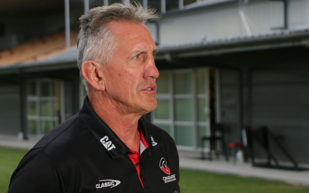 Crusaders coach Rob Penney