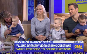 The Shoff family in another awkward interview about their viral video.