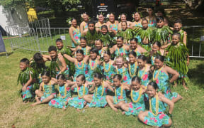 Niuean youth dominated the stage as the future keepers of their countries' culture, at the Auckland Pasifika Festival, Western Springs, on 9 March 2024.