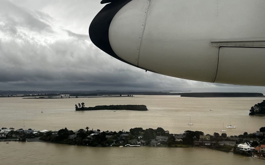 Nelson flooding from plane
