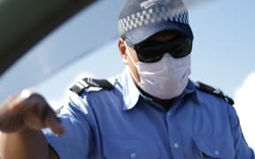 Flouting the law: as part of an effort to get 90 percent of the population vaccination the government banned citizens from moving on the roads on Thursday and Friday while vaccination teams visited. Some people tried their luck, but at police checkpoints were told to go home.
