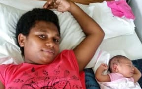 Ana gave birth last night, the first since the cyclone.