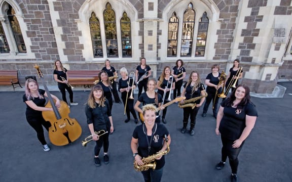 Christchurch's All Girl Big Band