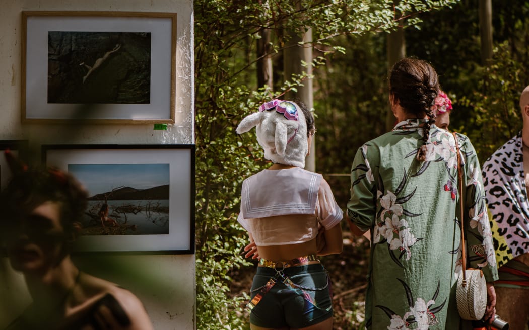 Naked in the Trees festival.