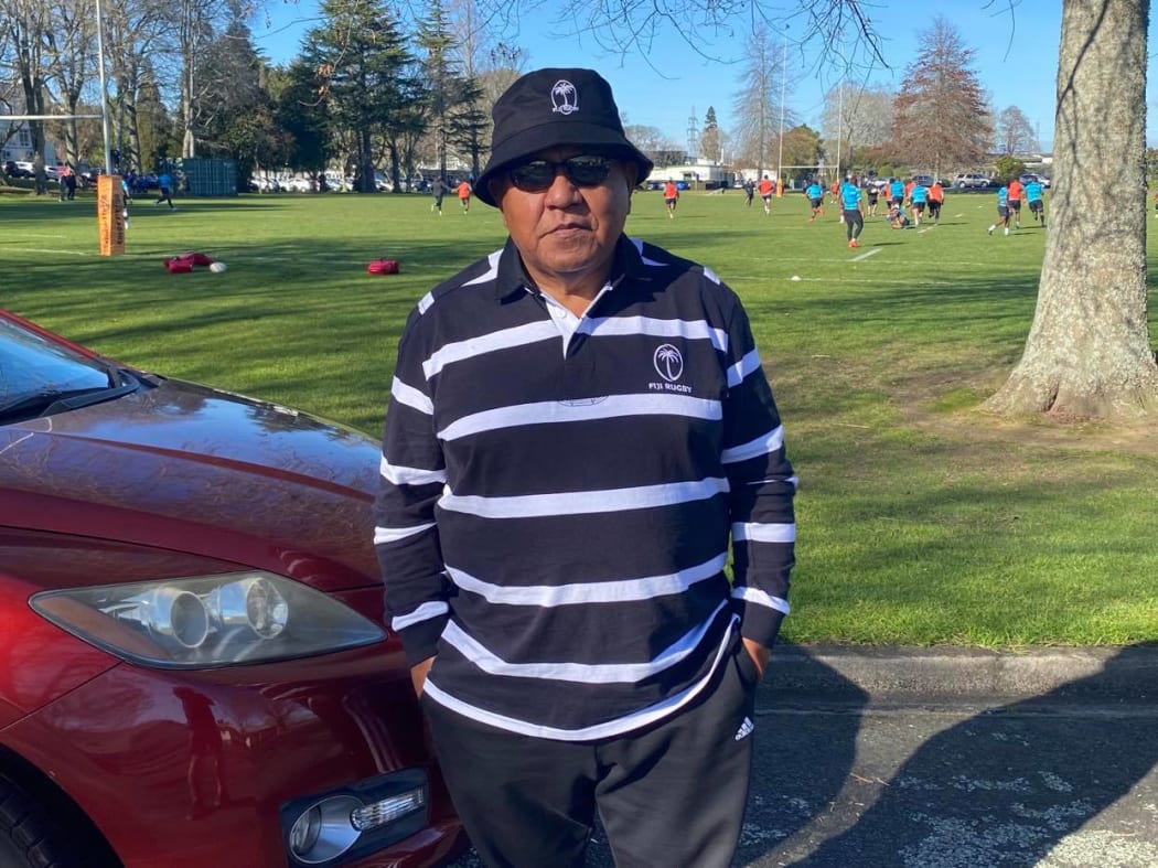 President of the Fiji Society in Hamilton, Samisoni Tikoinasau.