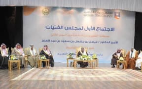 The first Qassim Girls Council meeting, without a female in sight.