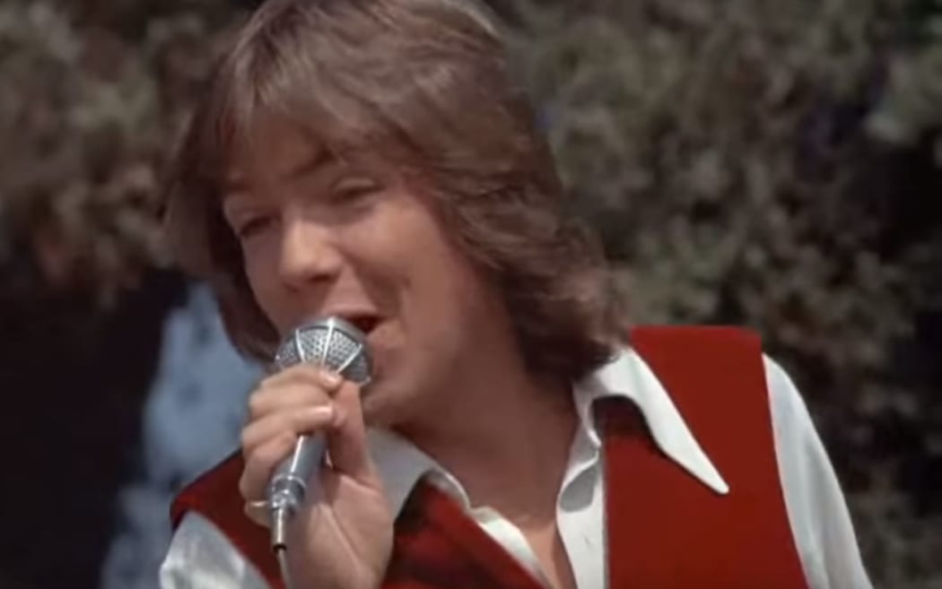 David Cassidy in 'The Partridge Family'.