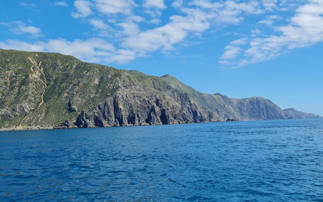 The Kapiti coastline.