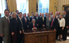 Attorneys General in the US meet President Trump