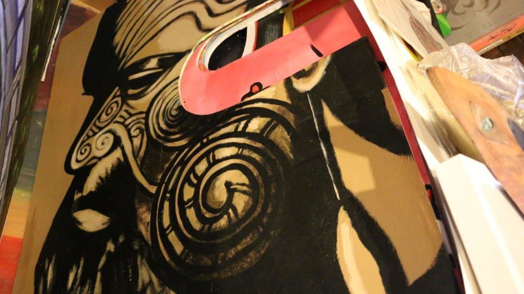 Artworks at the Kākano Youth Arts Collective