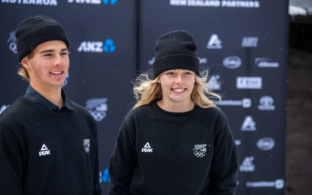 Nico Porteous and Zoi Sadowski-Synnott.