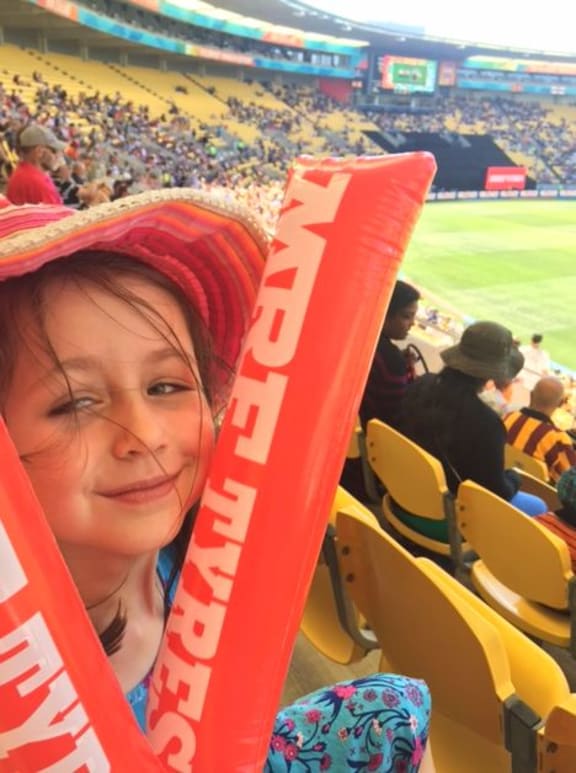Eve Scanlon, will she remember her day at the cricket?