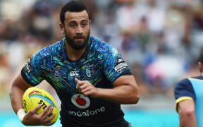 The Warriors forward Ben Matulino in action.
