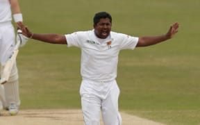 Sri Lankan cricketer Rangana Herath.