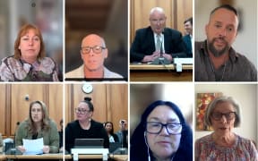 Tracy McLellan, Kendall Clements, Paul Goldstone, Takuta Ferris, Jackie King and Emma Gardner, Kerry Dalton, and Elizabeth Rata